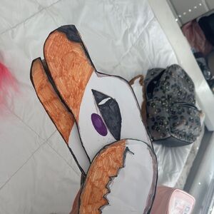 lolbit dragon puppet with movable ears therian furry